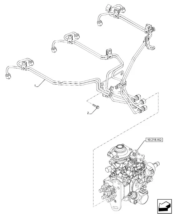 504049461 - Топливные трубки двс