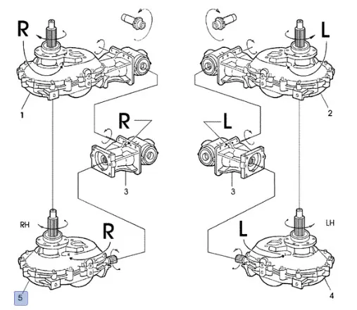 87662758 - Шестерёнчатая коробка привода