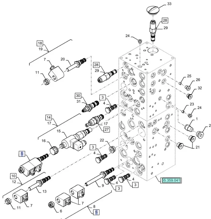 87615216 - клапан