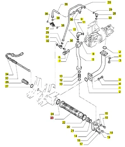 9821401 - Фильтр гидравлической системы